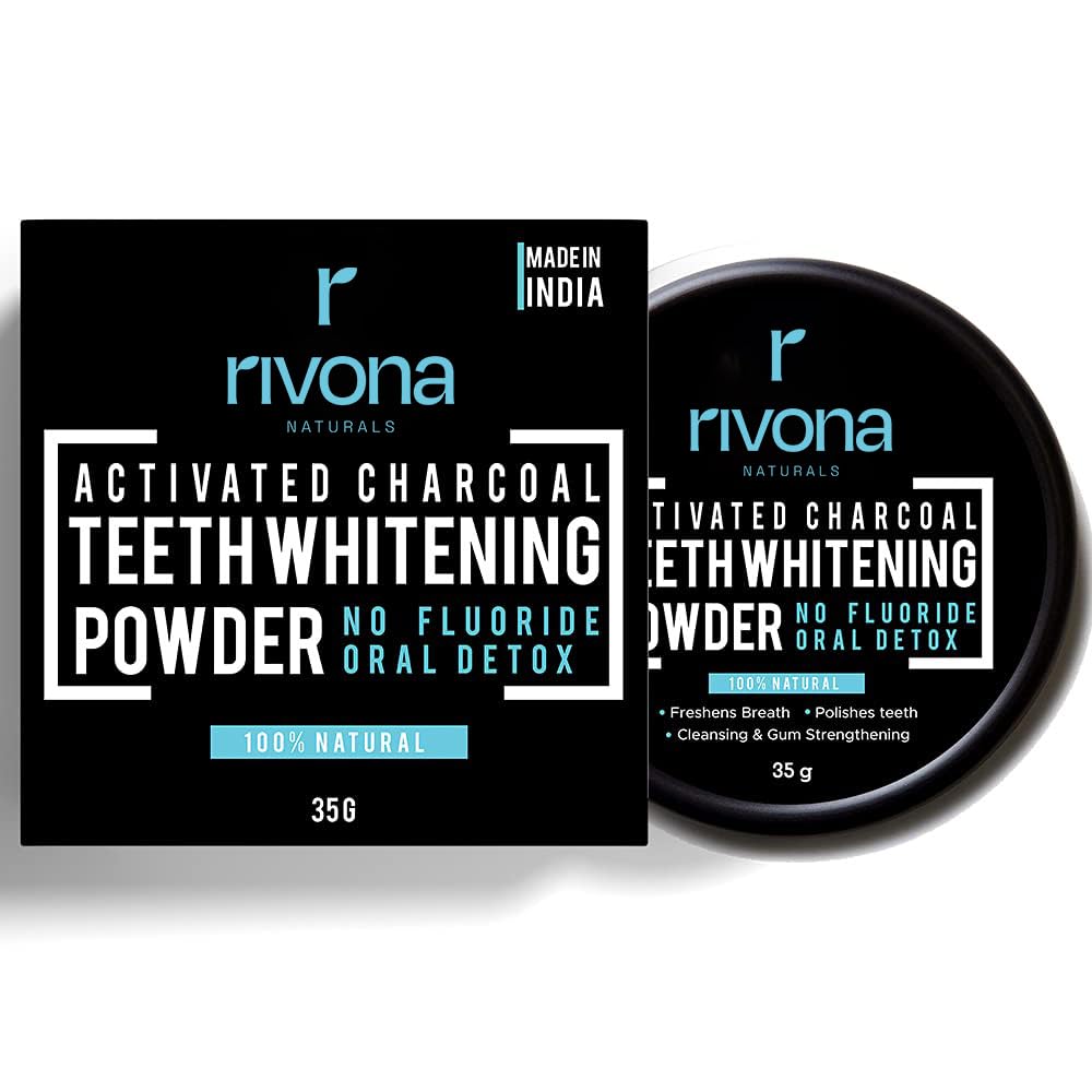 HR charcoal teeth whitning powder