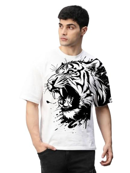 Black Printed Graphic t