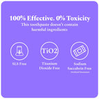 HR Purple Whitening Toothpaste grape mint