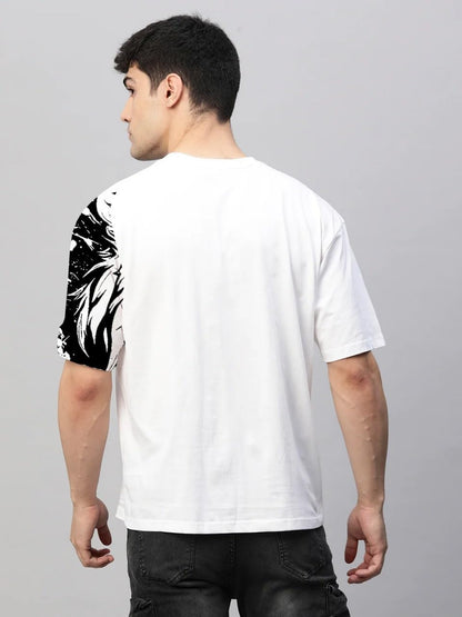 Black Printed Graphic t