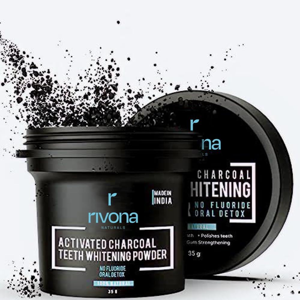 HR charcoal teeth whitning powder
