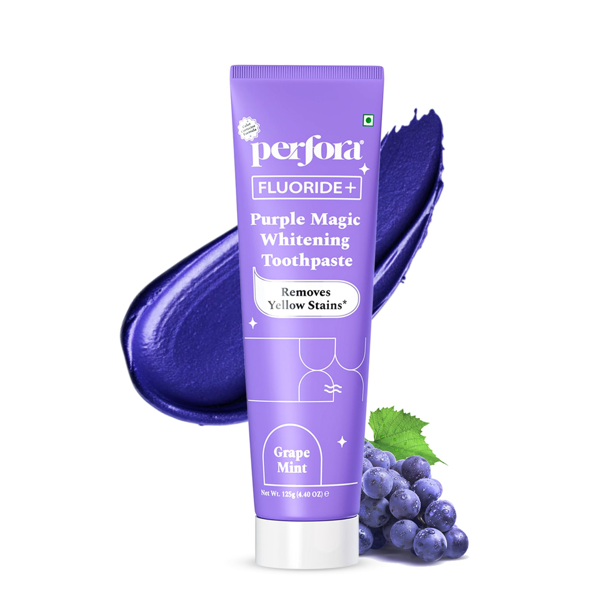 HR Purple Whitening Toothpaste grape mint