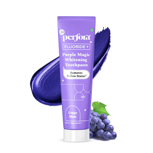 HR Purple Whitening Toothpaste grape mint