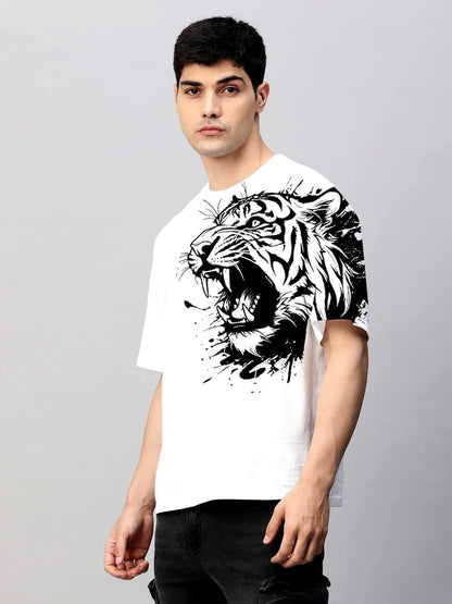 Black Printed Graphic t