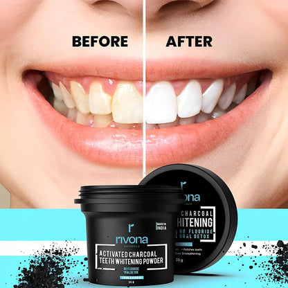 HR charcoal teeth whitning powder