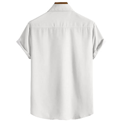 ZEKU Men's Butterfly Floral