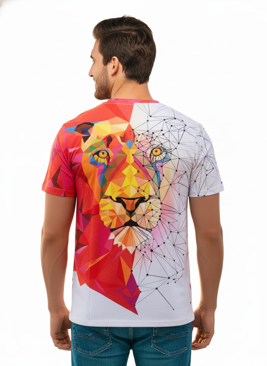Fierce Art Lion Graphic