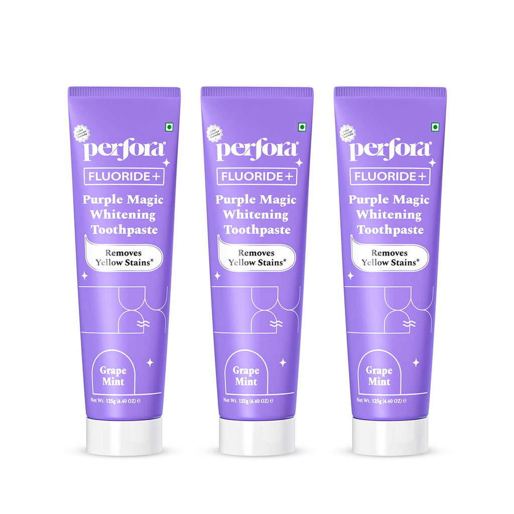HR Purple Whitening Toothpaste grape mint