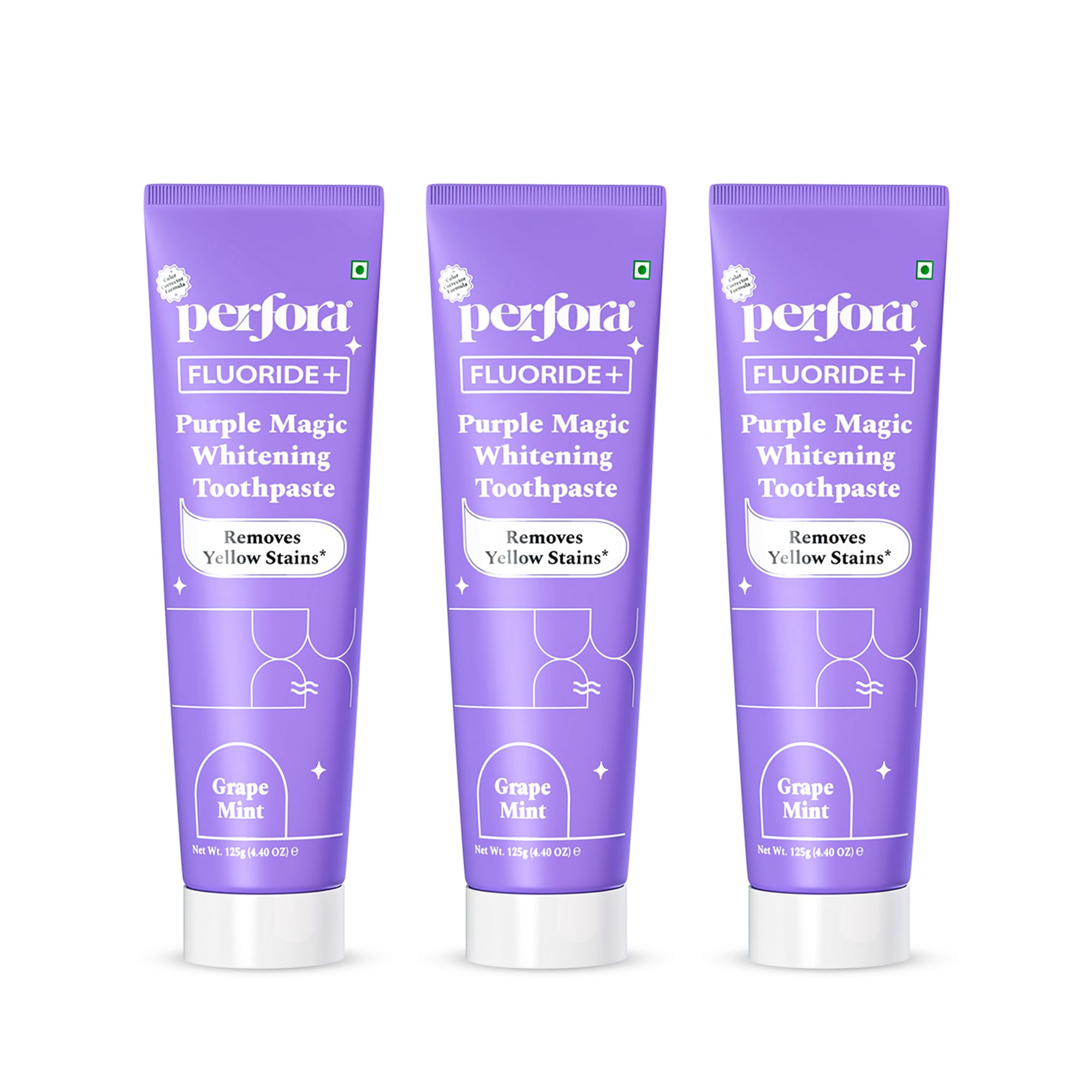 HR Purple Whitening Toothpaste grape mint