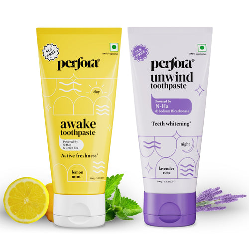 HR Purple Tooth whitening Serum applepeach mint