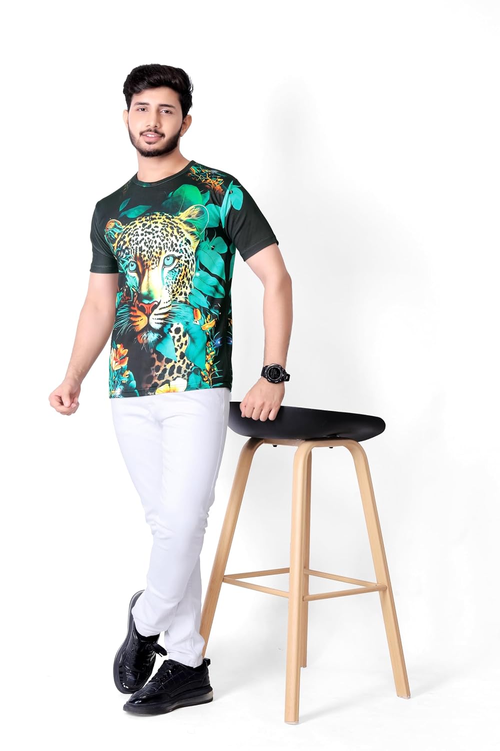 Vibrant Jungle Cat T
