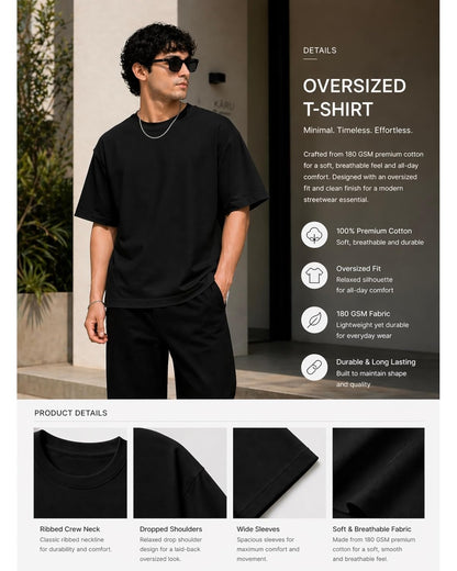 Baggy Fit t shirt for men