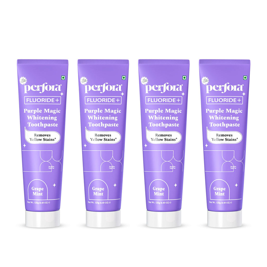 HR Purple Whitening Toothpaste grape mint