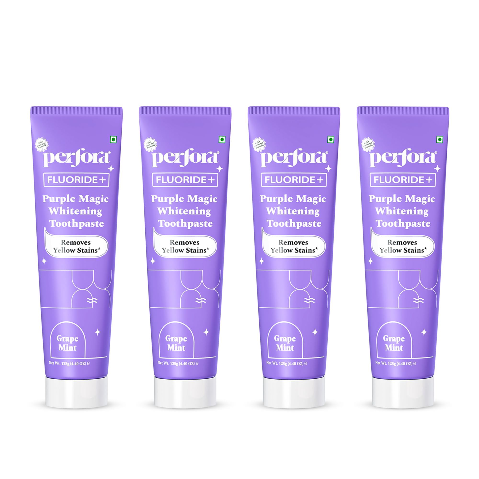 HR Purple Whitening Toothpaste grape mint