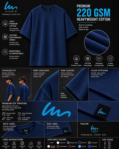 Baggy Fit t shirt for men