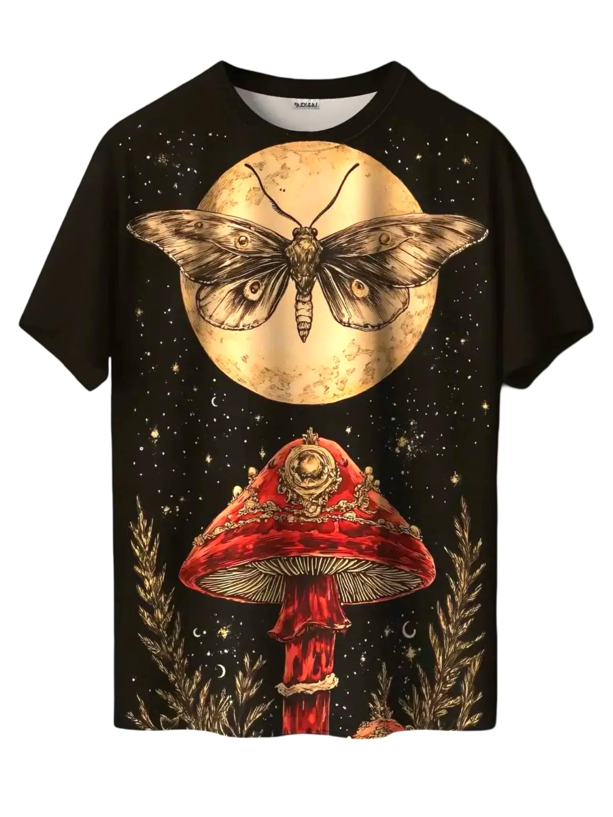 Bold japanese art t shirt for men