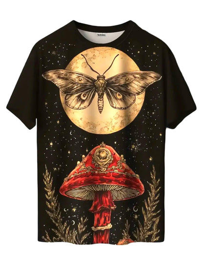 Bold japanese art t shirt for men