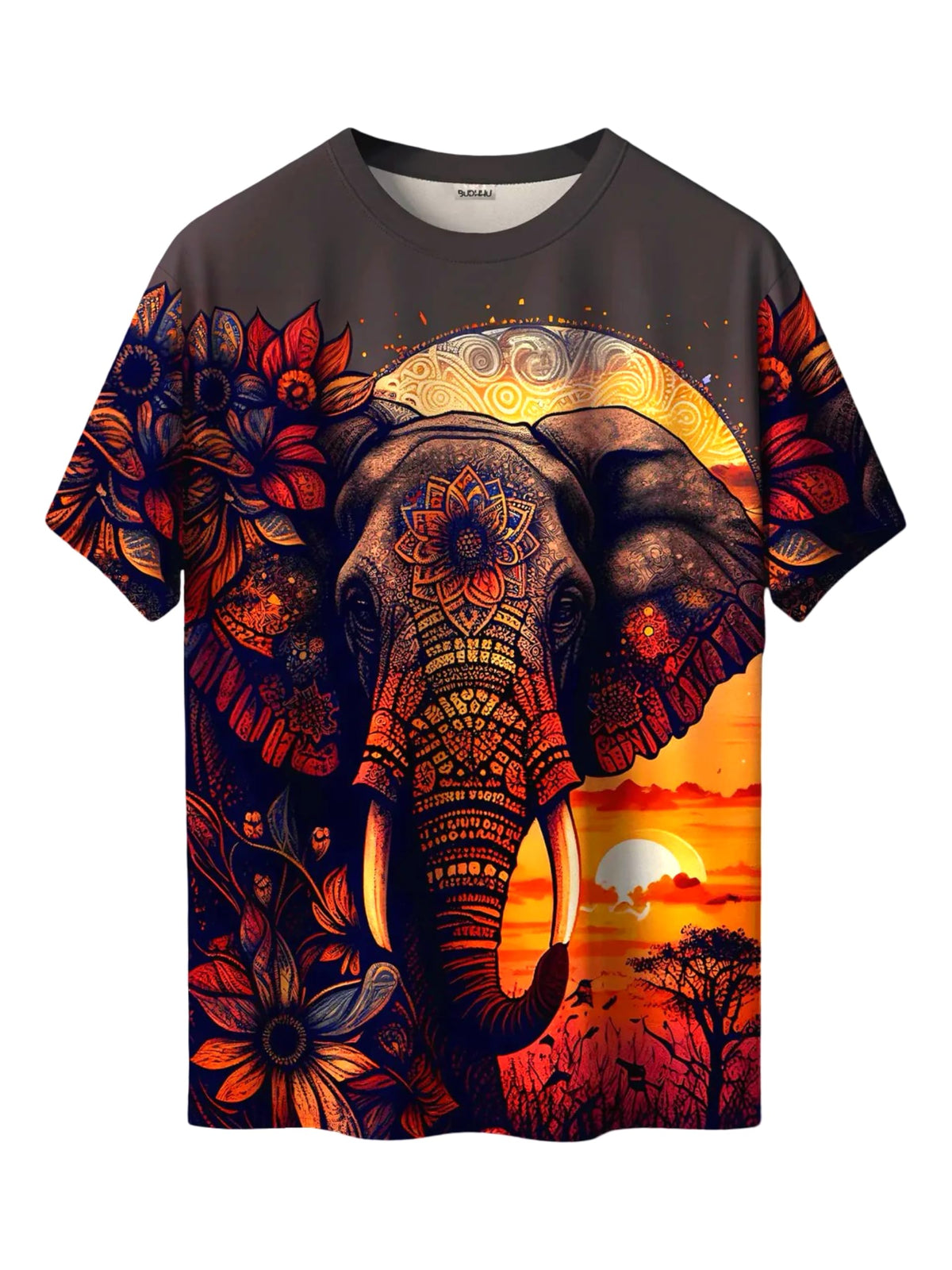 Bold japanese art t shirt for men