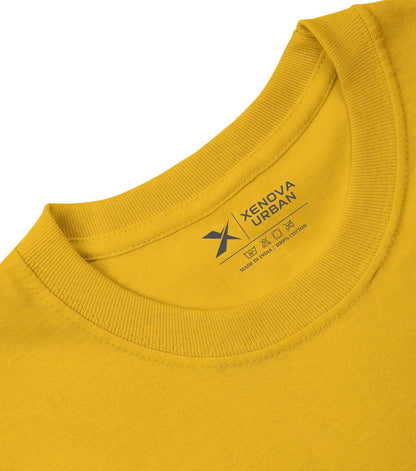 XENOVAURBAN Men's Regular Fit Printed Round Neck Cotton T-Shirt | Graphic Printed Casual Wear Unisex Fit XS to 3XL Tshirt RN-MOOOD