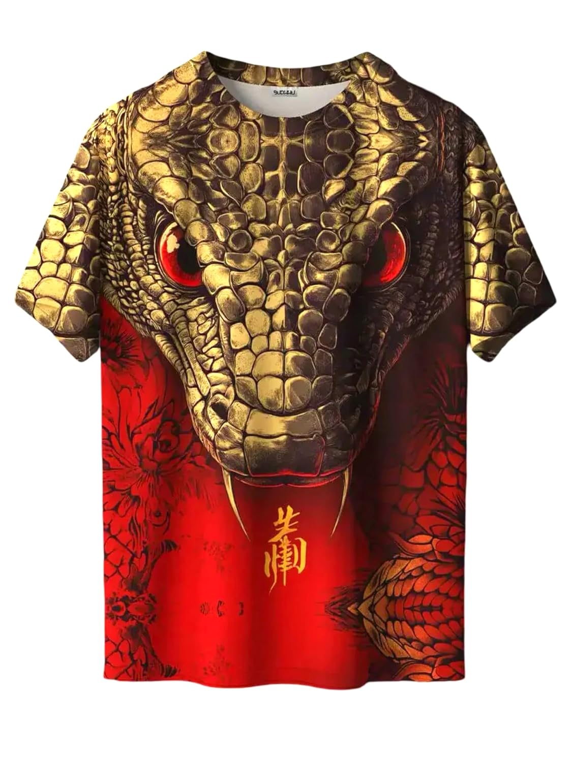 Bold japanese art t shirt for men