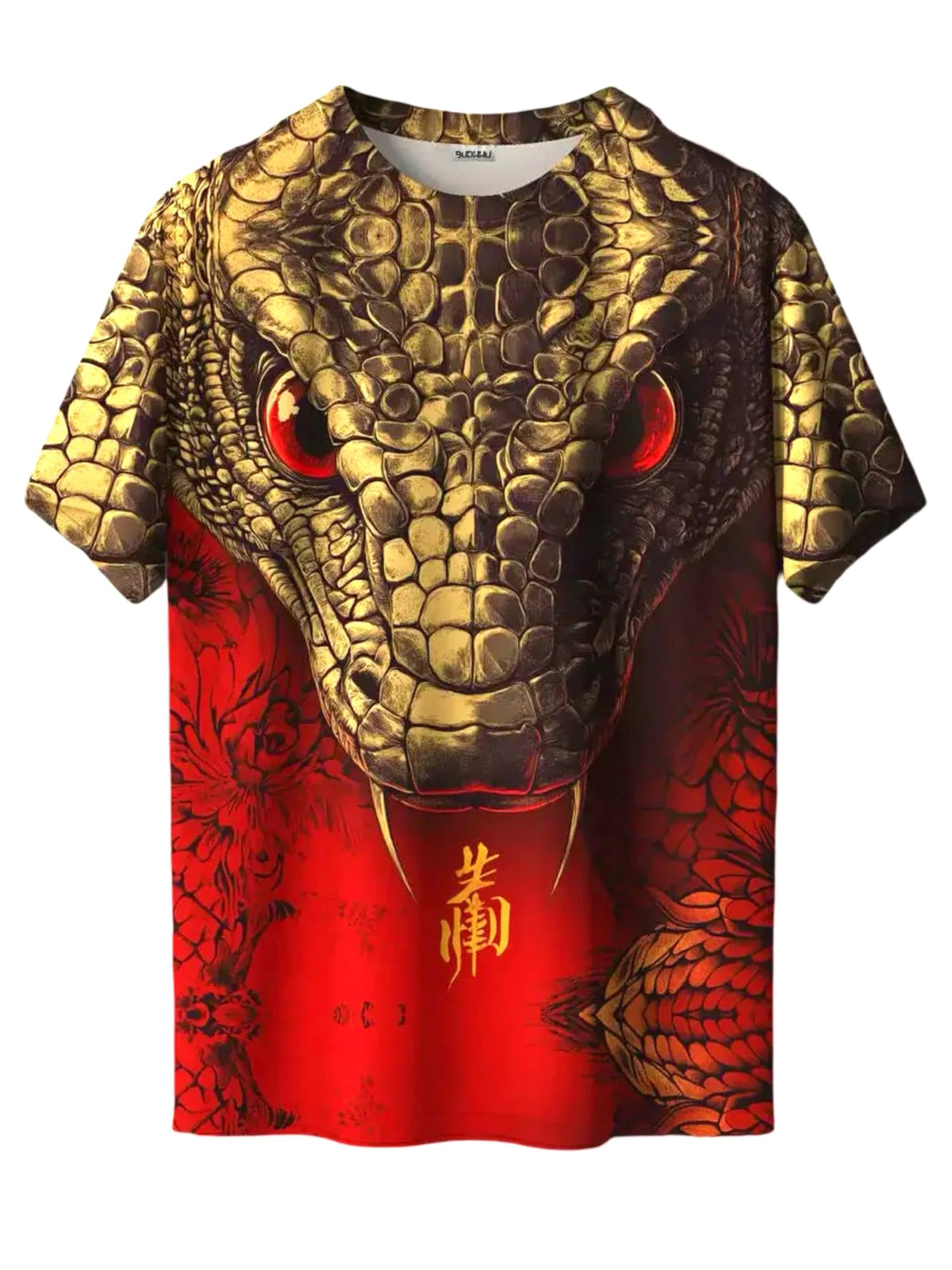Bold japanese art t shirt for men