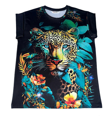 Vibrant Jungle Cat T