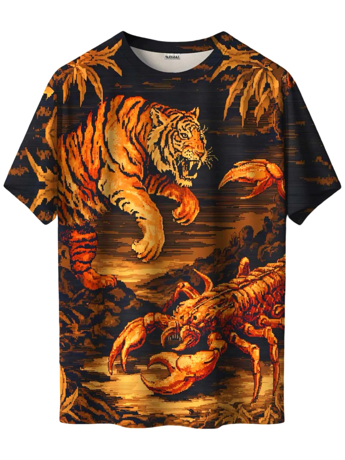 Bold japanese art t shirt for men