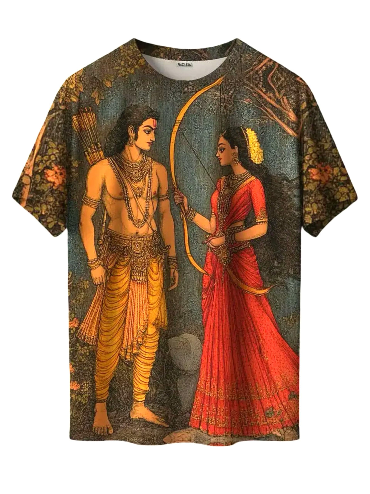 Bold japanese art t shirt for men