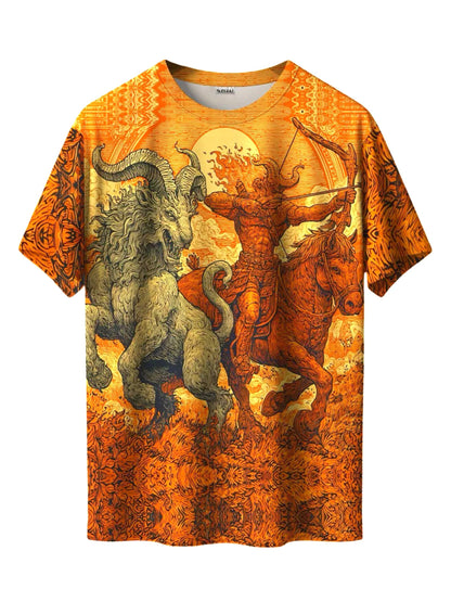 Bold japanese art t shirt for men