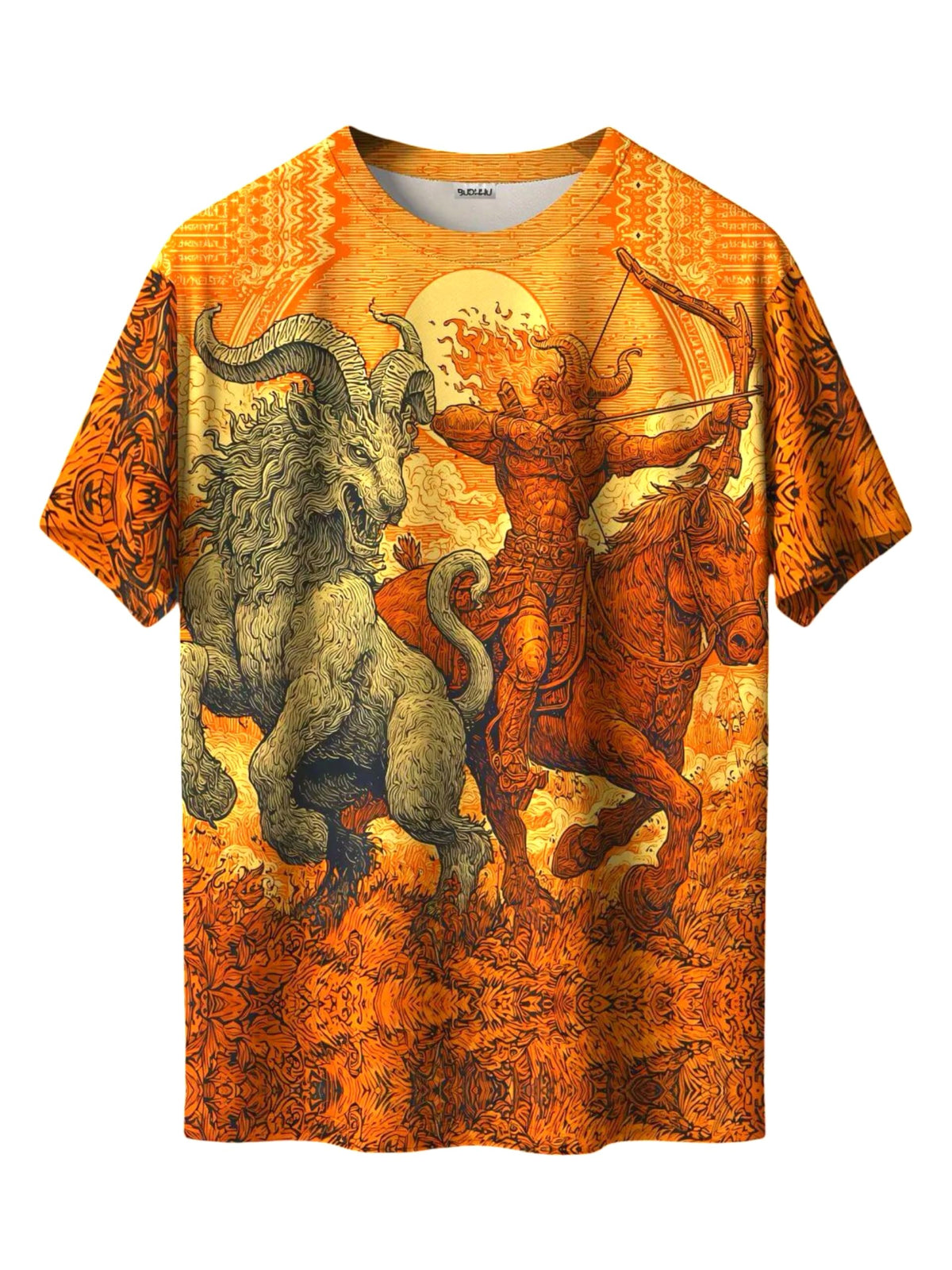 Bold japanese art t shirt for men