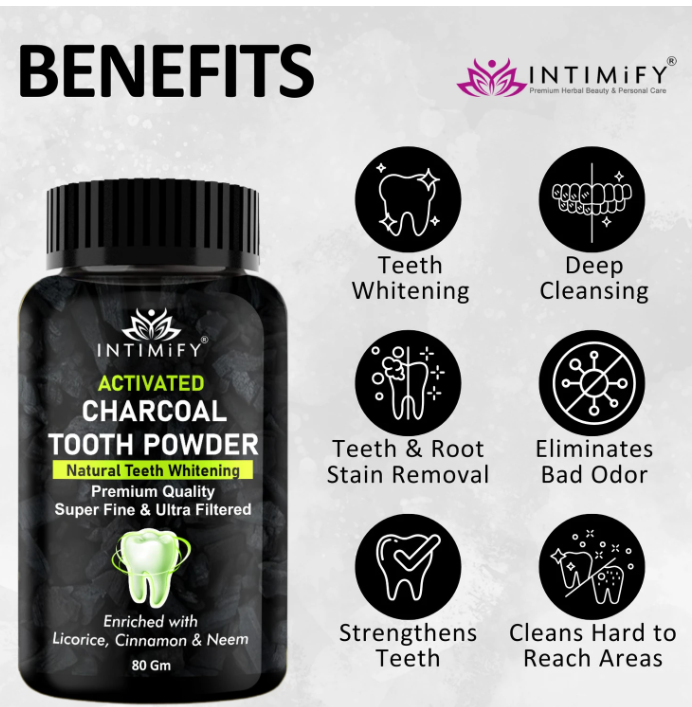HR teeth whitning charcoal