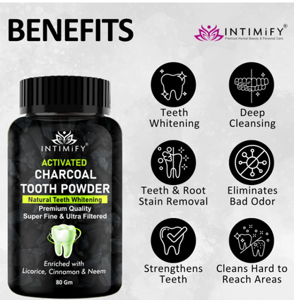 HR teeth whitning charcoal